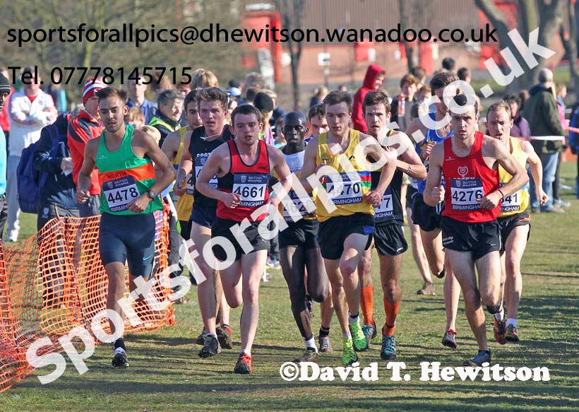 Senior mens Inter Counties Cross Country,  Cofton Park, Birmingham. Photo: David T. Hewitson/Sports for All Pics